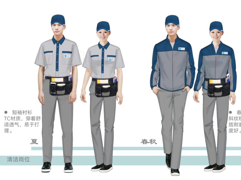 best365体育app下载保洁员服装设计,北京地铁保洁员服装